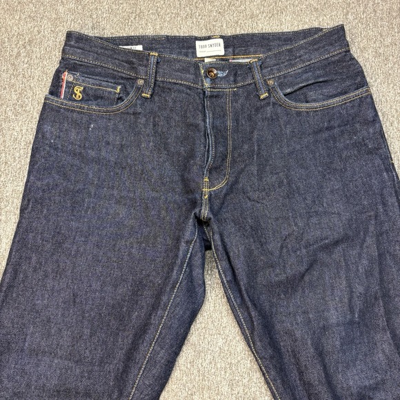 Todd Snyder Other - Todd Snyder Jeans Mens 32x30 Selvedge Blue Straight Slim Fit‎ Button Fly Indigo